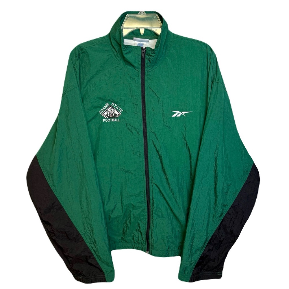 *SOLD!* Reebok Emerald and Ebony Windbreaker